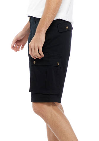 Saddlebred® Solid Twill Cargo Shorts